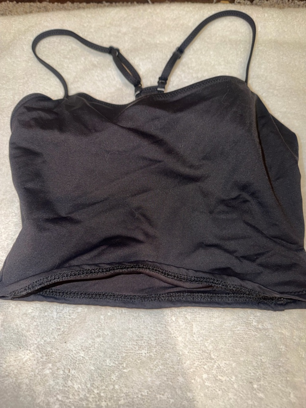 Skims Bra Tank Top Size XSmall in black